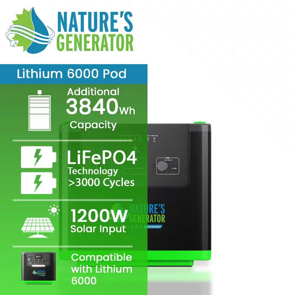 Lithium 6000 Power Pod