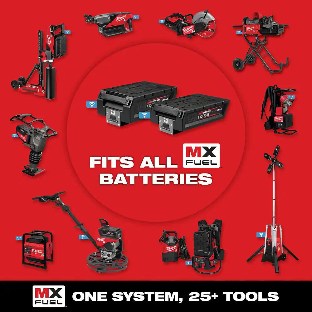 MX FUEL 3600-Watt/1800-Watt Lithium-Ion Battery Powered Push Start Portable Power Station Battery Generator