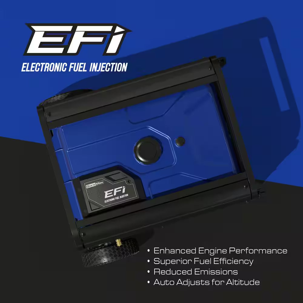15000-Watt /12000-Watt Remote Start Tri-Fuel EFI Gasoline Propane Natural Gas Power Portable Generator 50 States