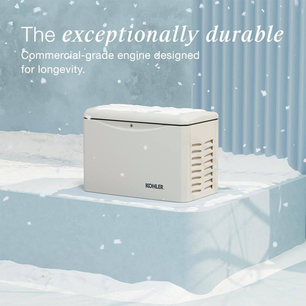 RCAL 26,000-Watt Air-Cooled Whole House Generator with 200 Amp Transfer Switch