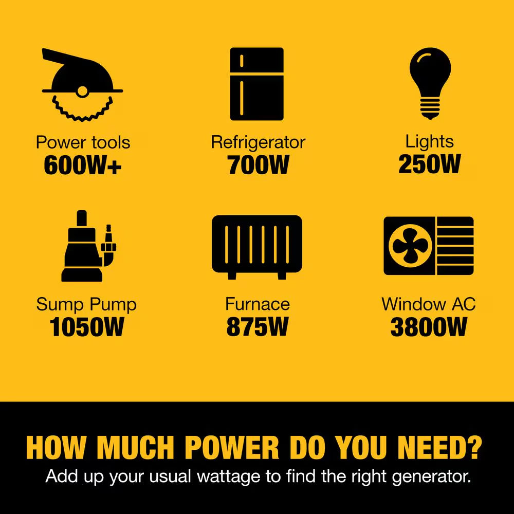 10000 / 8000-Watt Electric Start Gas Powered Portable Generator with Idle Control, GFCI Outlets and CO Protect-Dxgnr8000