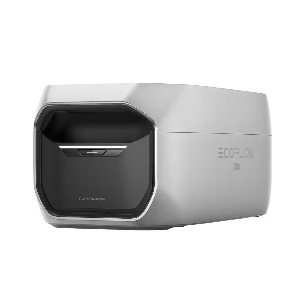 3000W DELTA 3 Max plus Smart Extra Battery 2048Wh, Push-Button Start Battery Generator for Outdoors Home Backup, Camping