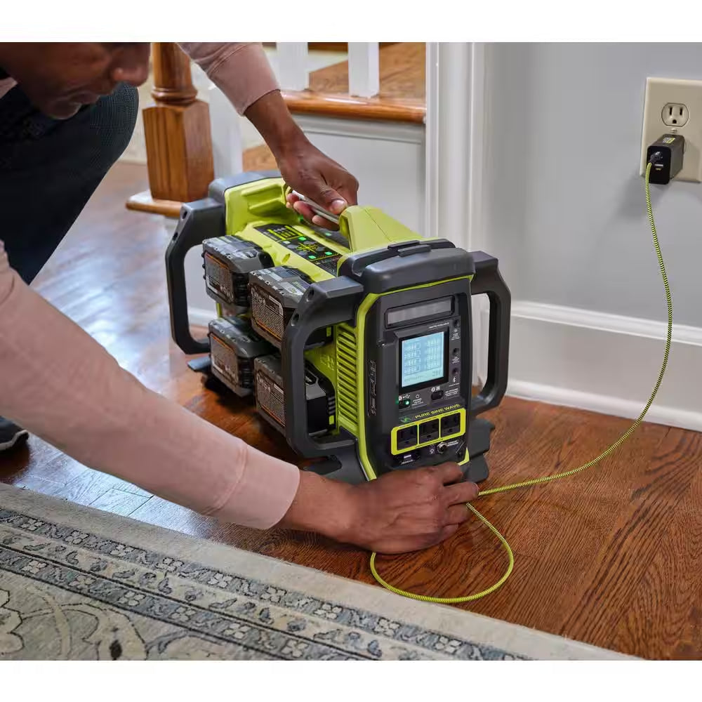 18V ONE+ 3000/1800-Watt Battery Powered Power Station with (4) 6.0Ah Batteries for the Jobsite, Wilderness, or Storms