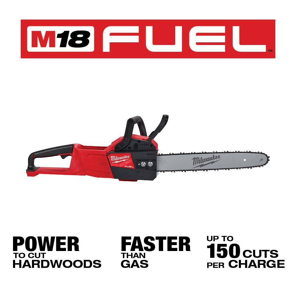 MX FUEL 3600-Watt/1800-Watt Lithium-Ion Battery Push Start Portable Power Station Battery Generator & 16 In. Chainsaw