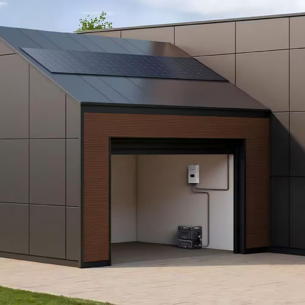 5529Wh Solar Generator, 3840W Output Power Station Lifepo4 Battery Generator Combo for Home Backup