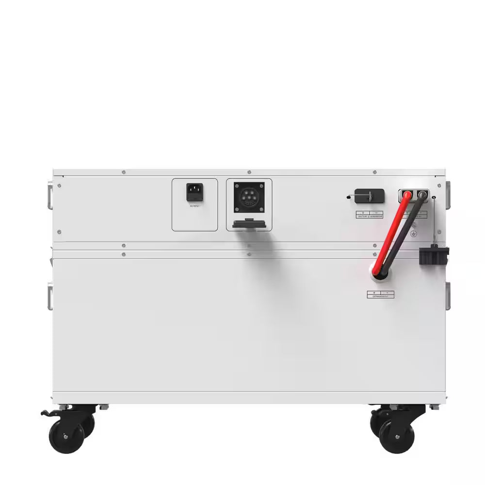 Powerhouse 7,200-Watt Electric Switch Solar Generator with Wheels