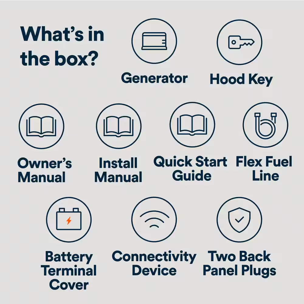 28,000 Watt Air-Cooled Whole House Home Standby Generator