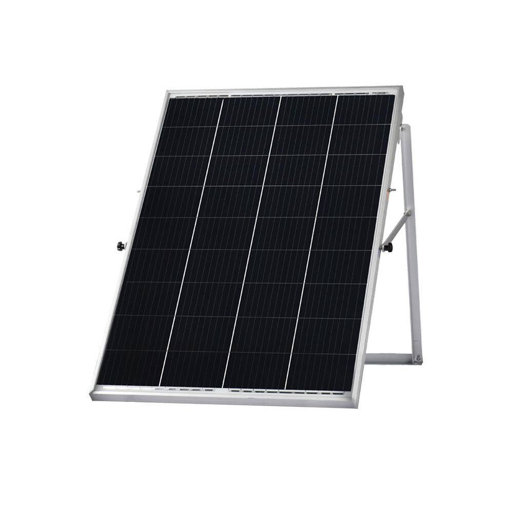 ELITE 3600-Watt/5760W Peak Push Button Start Solar Powered Portable Generator W/ Power Pod, Transfer Kit, 4 Solar Panels