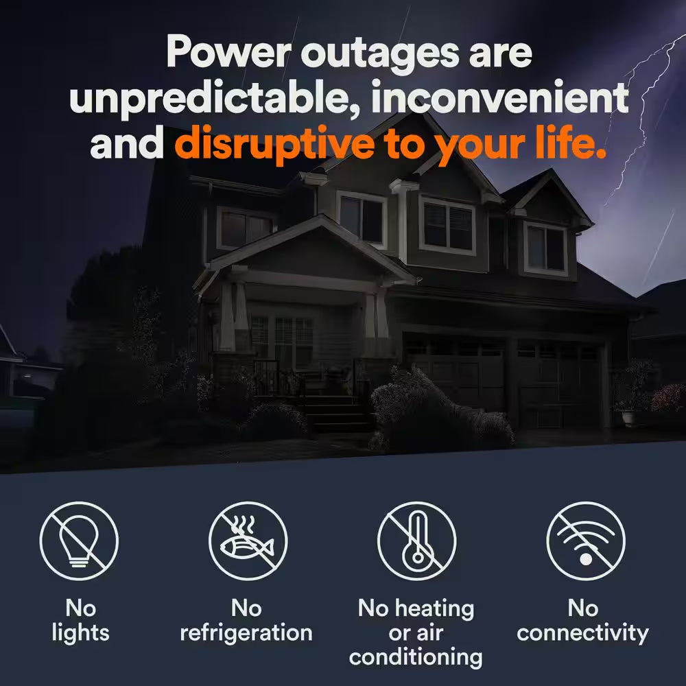 Guardian 18,000-Watt (Lp)/17,000-Watt (NG) Air-Cooled Whole House Generator with Wi-Fi and 200-Amp Transfer Switch