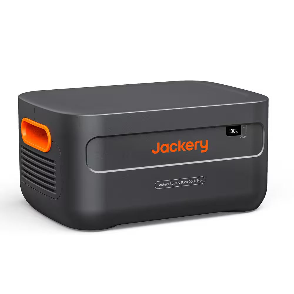 Explorer 2000 plus Solar Generator Extra Battery Pack 2042.8Wh Capacity, Extra Battery for Portable Power Station
