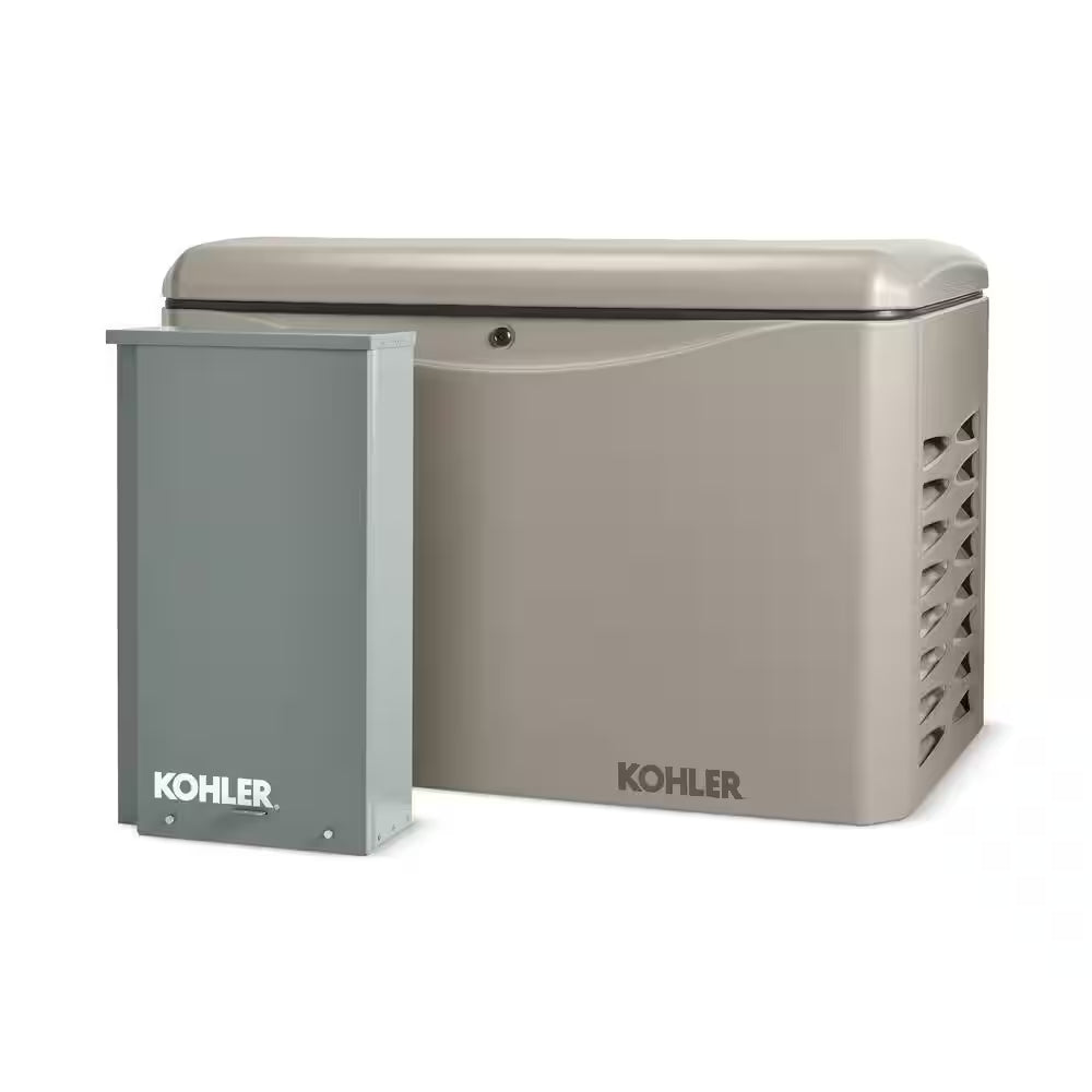 RCAL 26,000-Watt Air-Cooled Whole House Generator with 200 Amp Transfer Switch