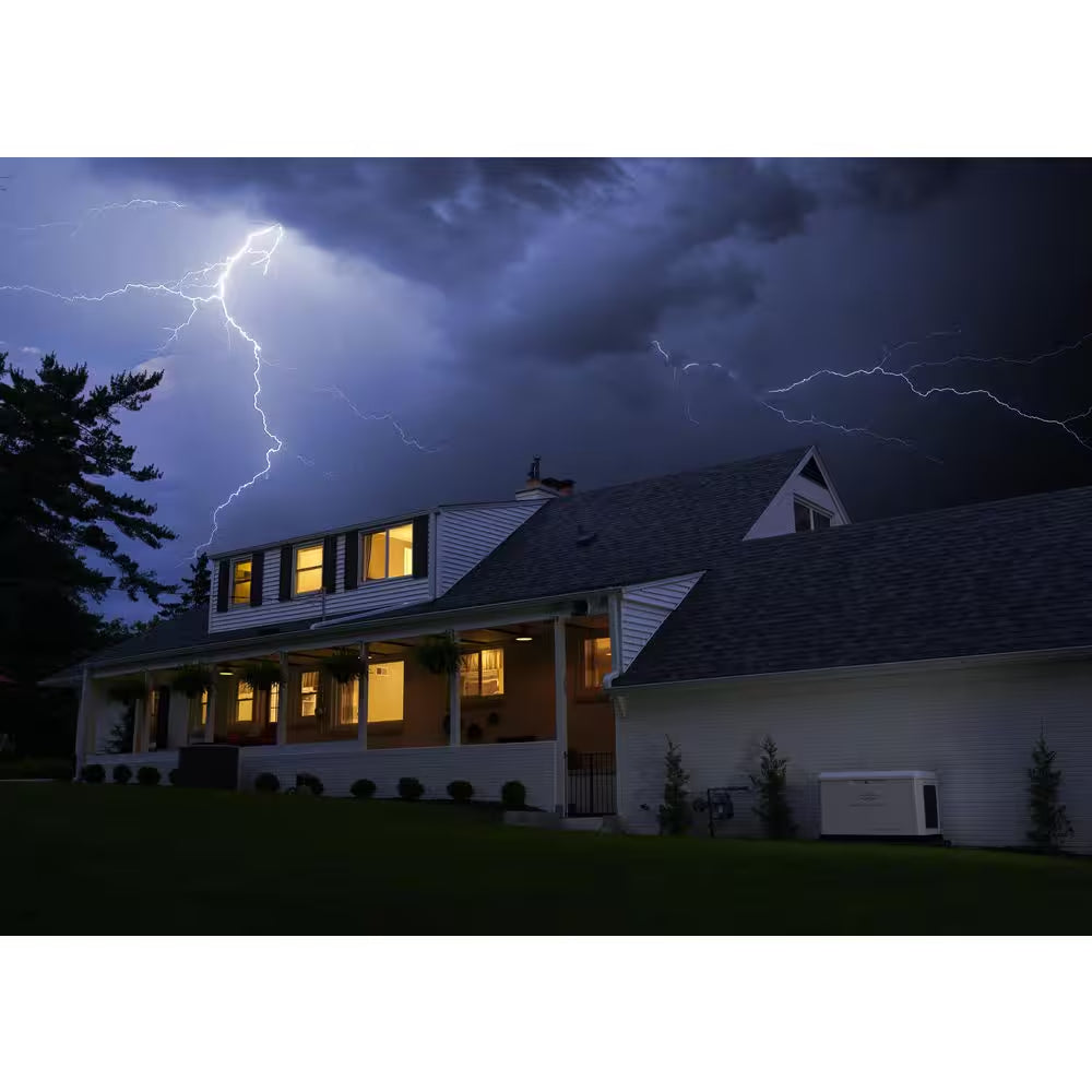 Powerprotect 26,000 Watt Air Cooled Home Standby Generator with 200A Automatic Transfer Switch