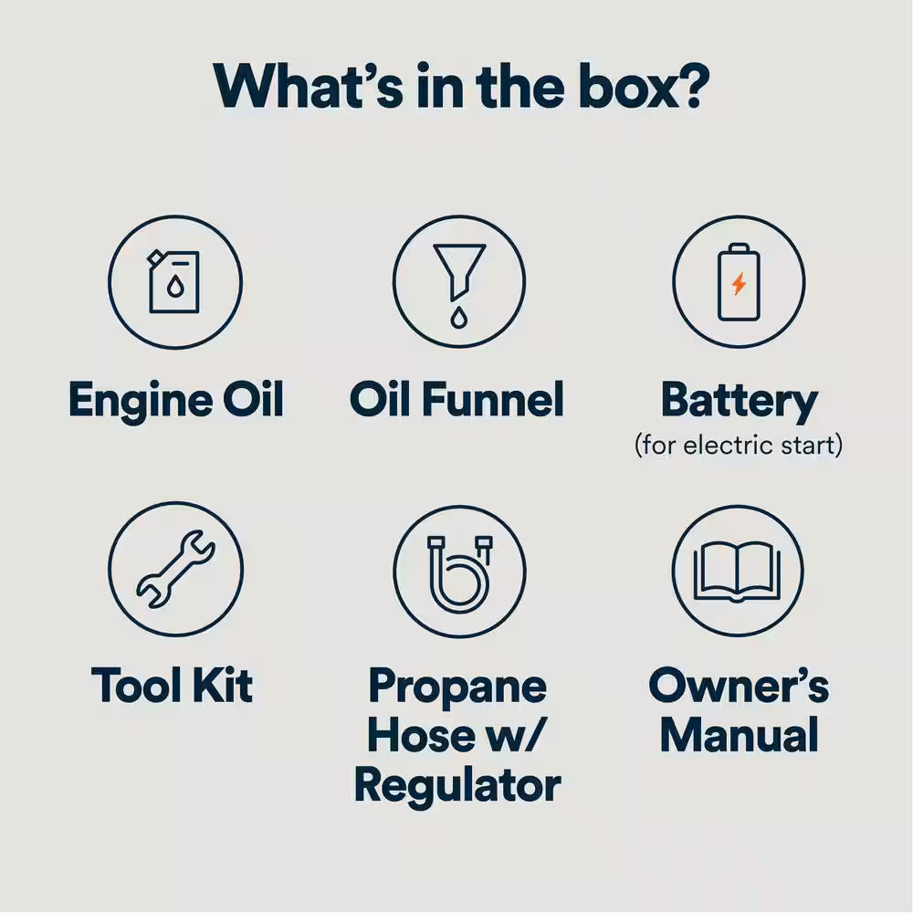 Iq3800 Dual Fuel Portable Inverter (Gas) Generator 49ST Push Button Start