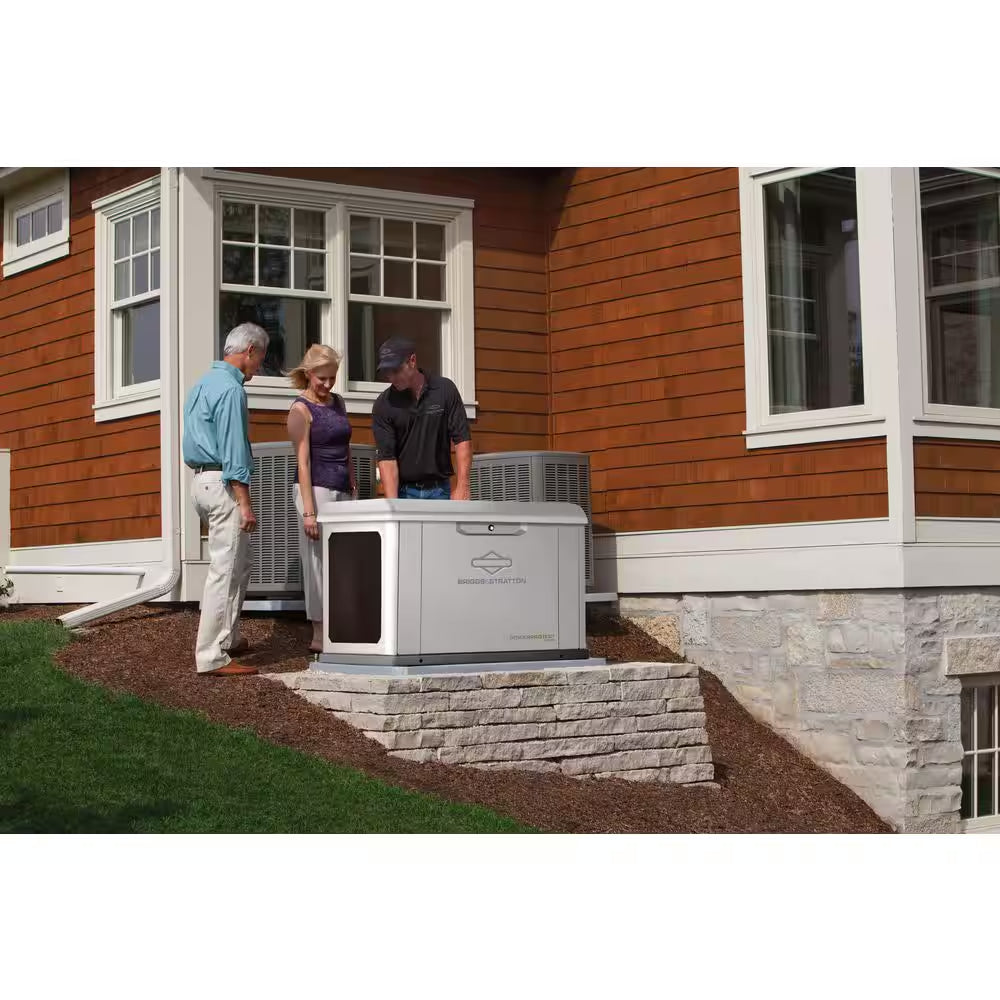 Powerprotect 26,000 Watt Air Cooled Home Standby Generator with 200A Automatic Transfer Switch