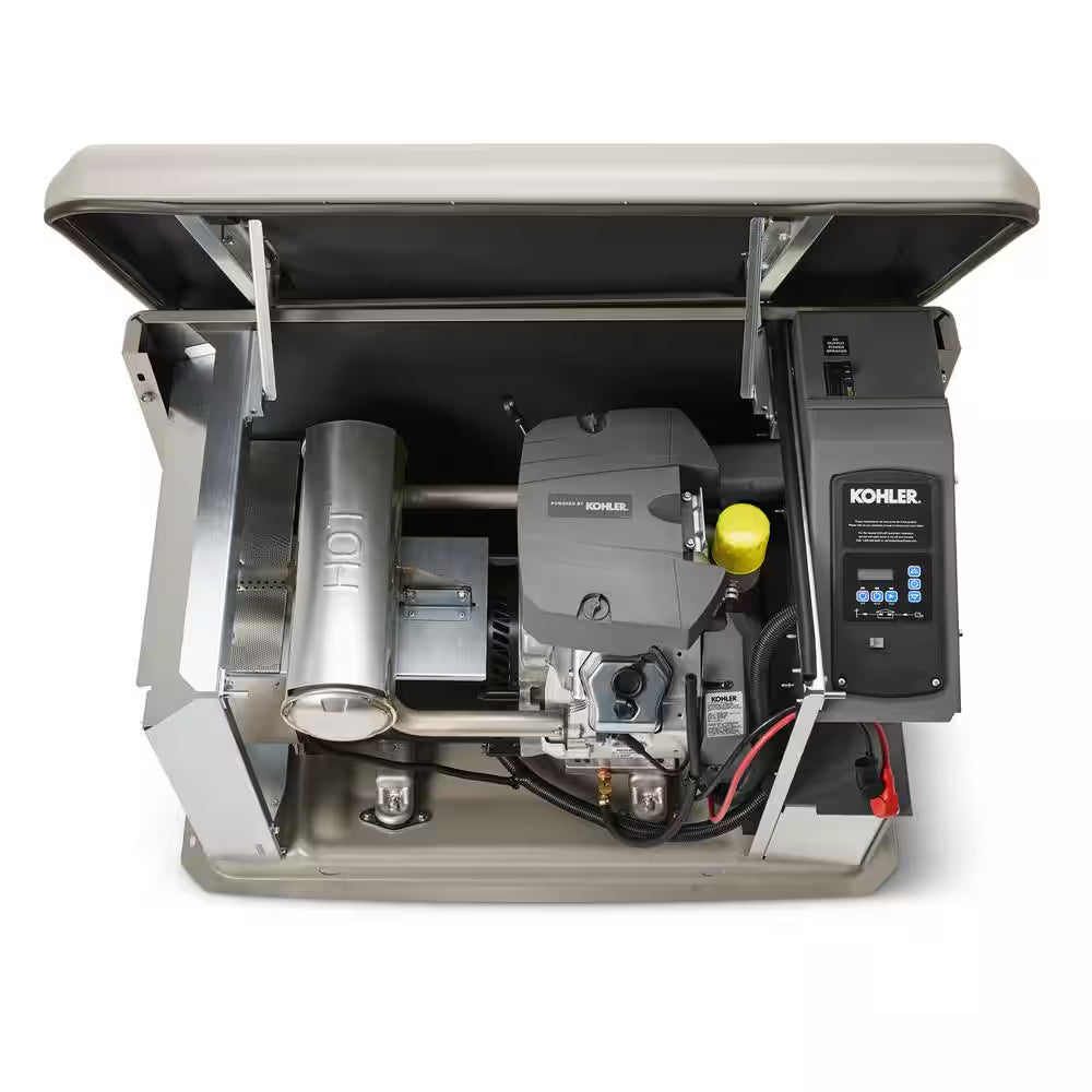 14,000-Watt Air-Cooled Whole House Generator with 200 Amp Transfer Switch