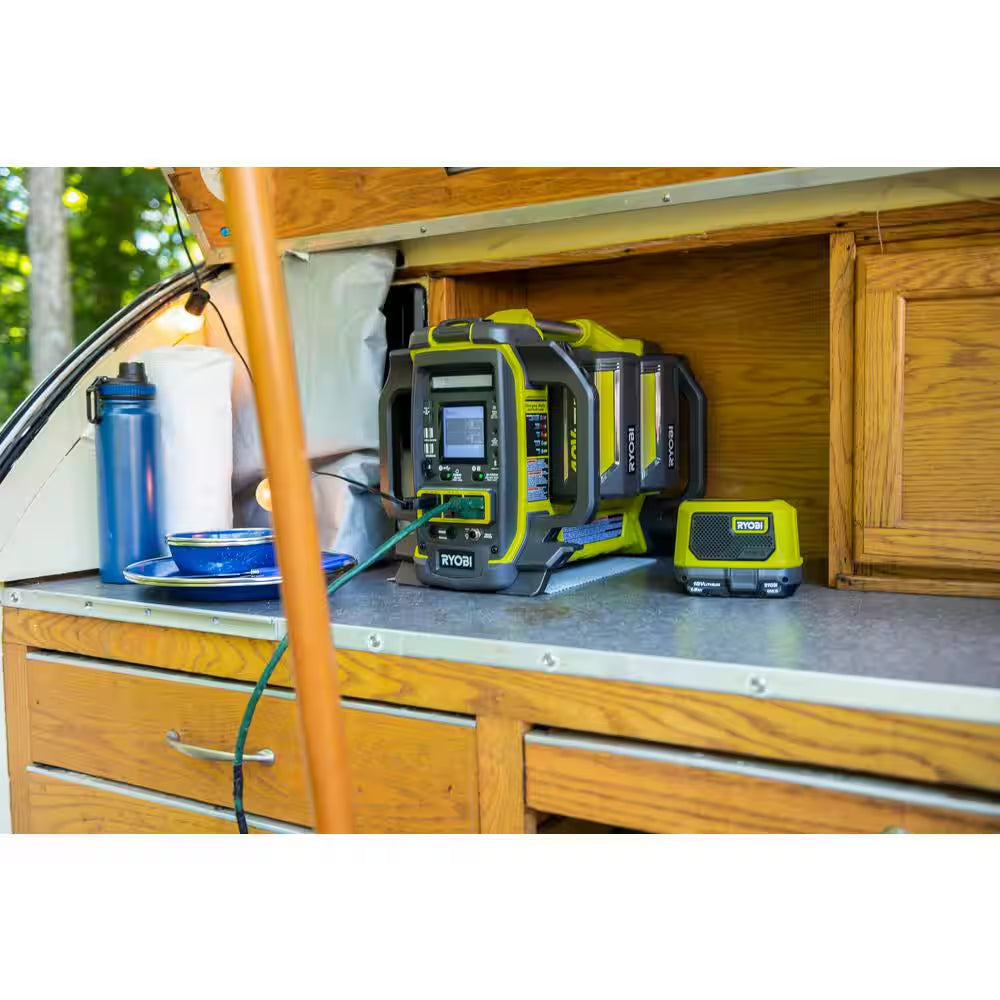 40V 1800-Watt Portable Battery Inverter Power Station and 4-Port Charger (Tool Only)